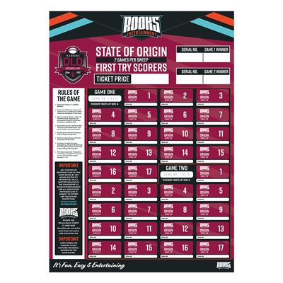 QLD State of Origin First Try Scorer Sweeps